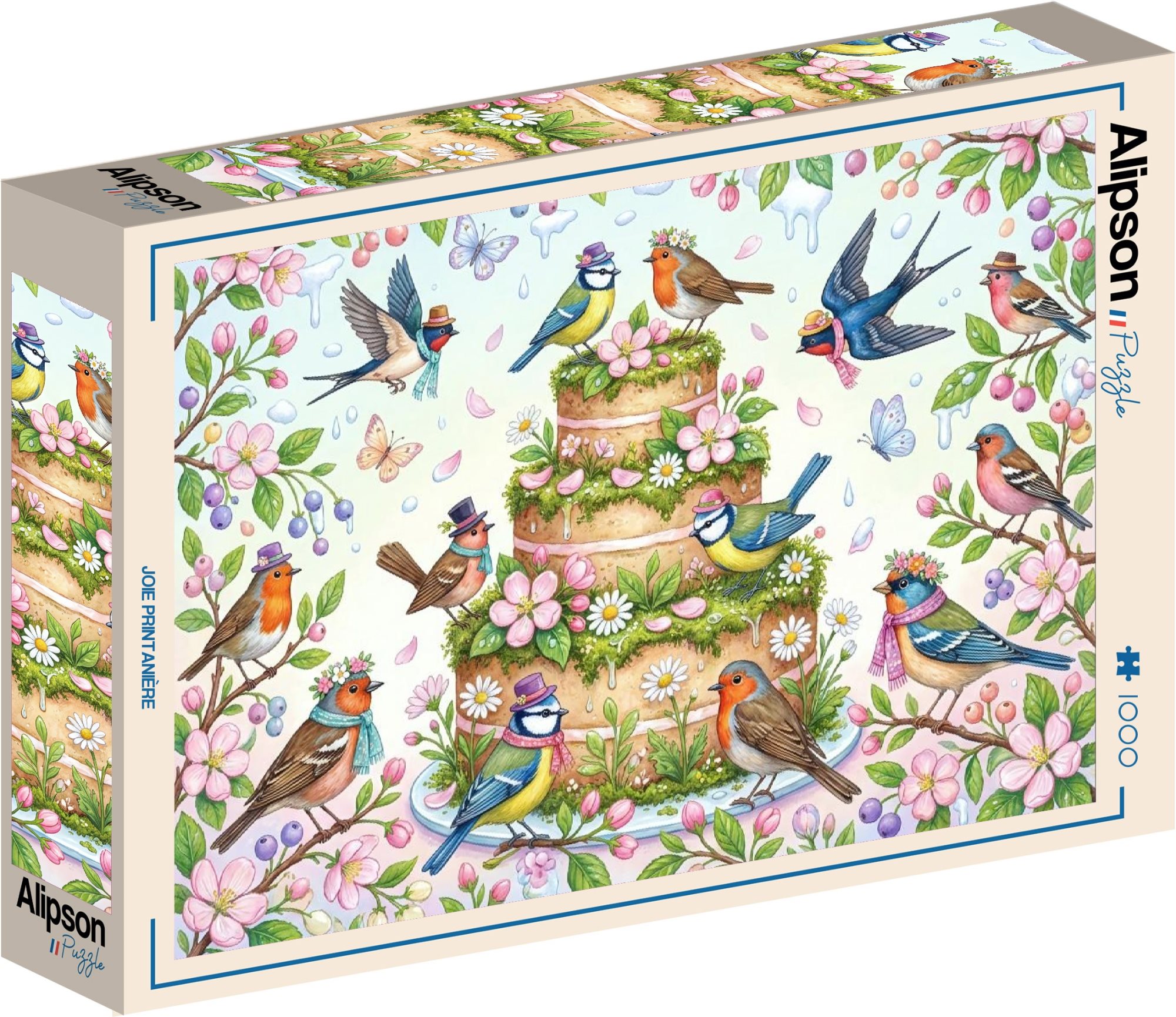 Puzzle Alipson 1000 dílků Jarní radost