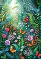 Puzzle Alipson 1000 dílků Motýli v zahradě