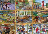 Puzzle Alipson 1000 dílků Všechny roční období