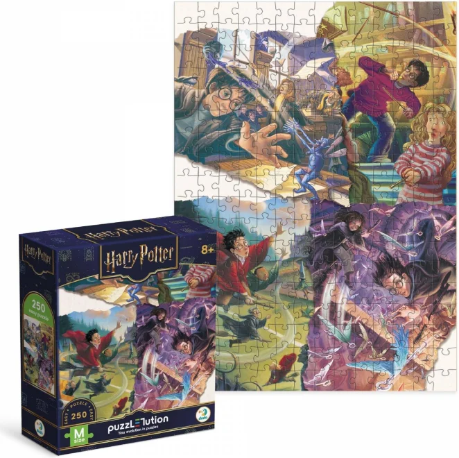 Puzzle Dodo 250 dílků Harry Potter: Oblíbené stránky z knih (M)