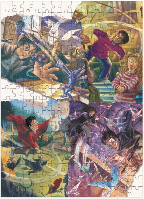 Puzzle Dodo 250 dílků Harry Potter: Oblíbené stránky z knih (M)