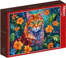 Puzzle Alipson 1000 dílků Kočičí mozaika