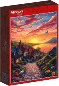 Puzzle Alipson 500 dílků Pohled na jezero