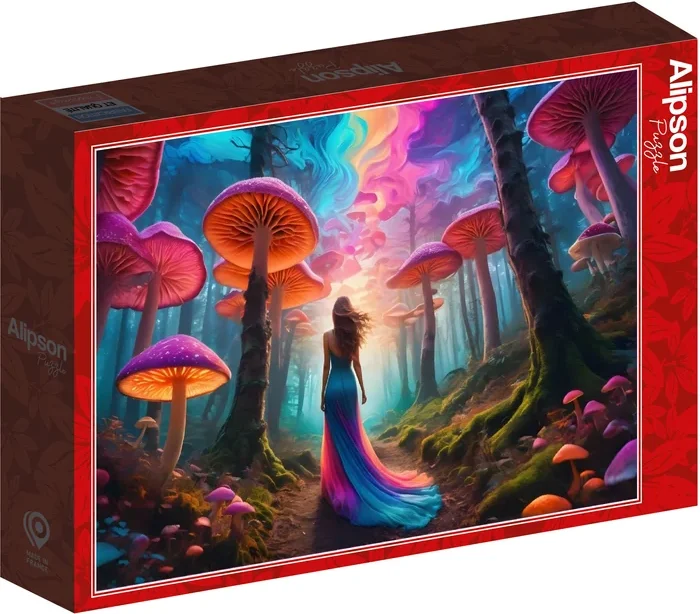 Puzzle Alipson 500 dílků Lesní kouzlo