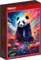 Puzzle Alipson 1000 dílků Barevná panda