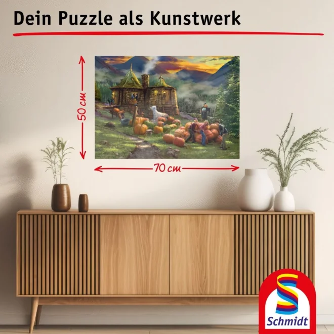 Puzzle Schmidt 1000 dílků Harry Potter: Hagridova bouda