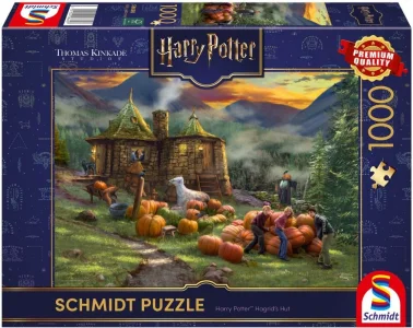 Puzzle Schmidt 1000 dílků Harry Potter: Hagridova bouda
