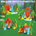 Magnetické kostky Magnet Cube Zone  Styl Minecraft: Classic Forest 48 ks