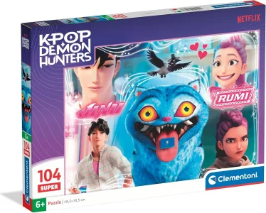 Puzzle pro děti Clementoni 104 SUPER dílků K-pop: Lovkyně démonů