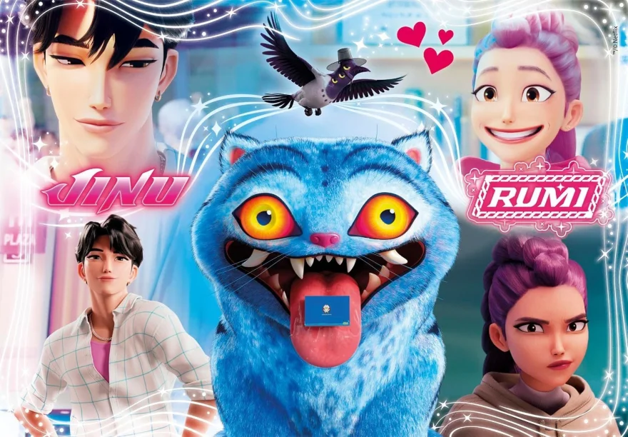 Puzzle pro děti Clementoni 104 dílků K-pop: Lovkyně démonů
