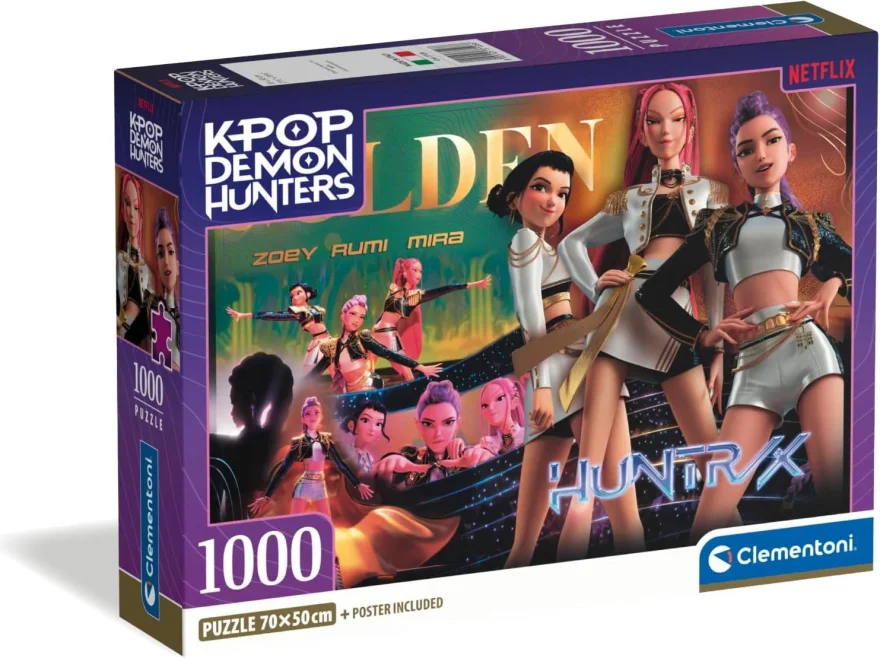 Puzzle Clementoni 1000 dílků K-pop: Lovkyně démonů