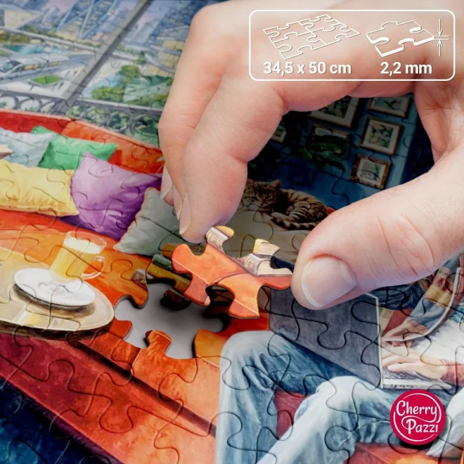 Puzzle Cherry Pazzi 500 dílků Někde mezi příběhy