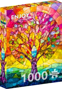 Puzzle Enjoy 1000 dílků Krystalový strom