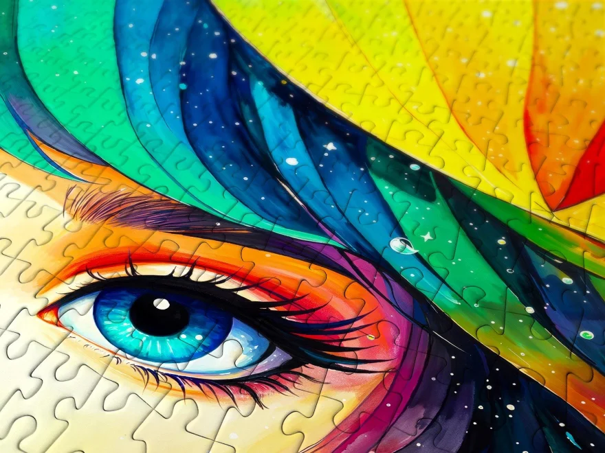 Puzzle Enjoy 1000 dílků Zářivá nevinnost
