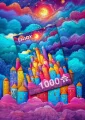 Puzzle Enjoy 1000 dílků Pevnost v oblacích