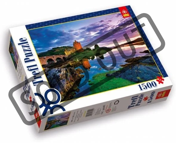 TREFL Puzzle Hrad Eilean Donan 1500 dílků