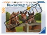 RAVENSBURGER Puzzle Koně 500 dílků