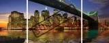 RAVENSBURGER Puzzle Triptych: Brooklynský most, New York 1000 dílků
