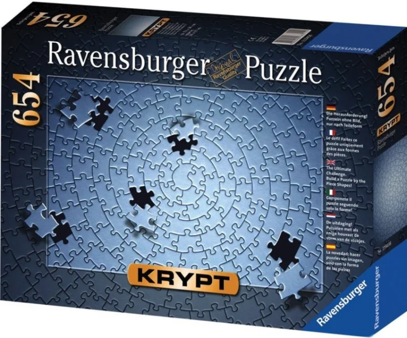 RAVENSBURGER Puzzle Krypt Silver 654 dílků