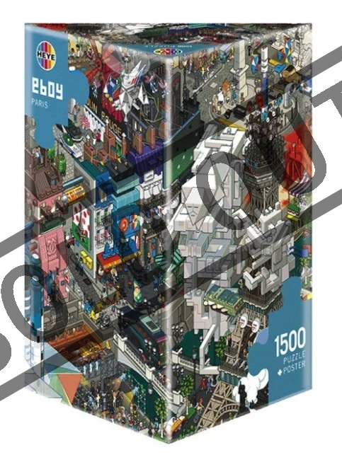 HEYE Puzzle Paříž 1500 dílků