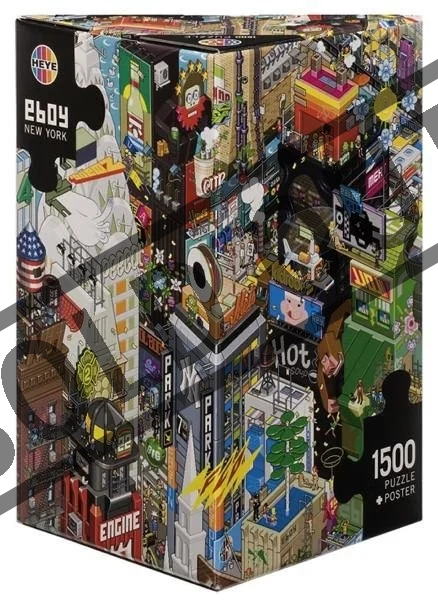 HEYE Puzzle New York 1500 dílků