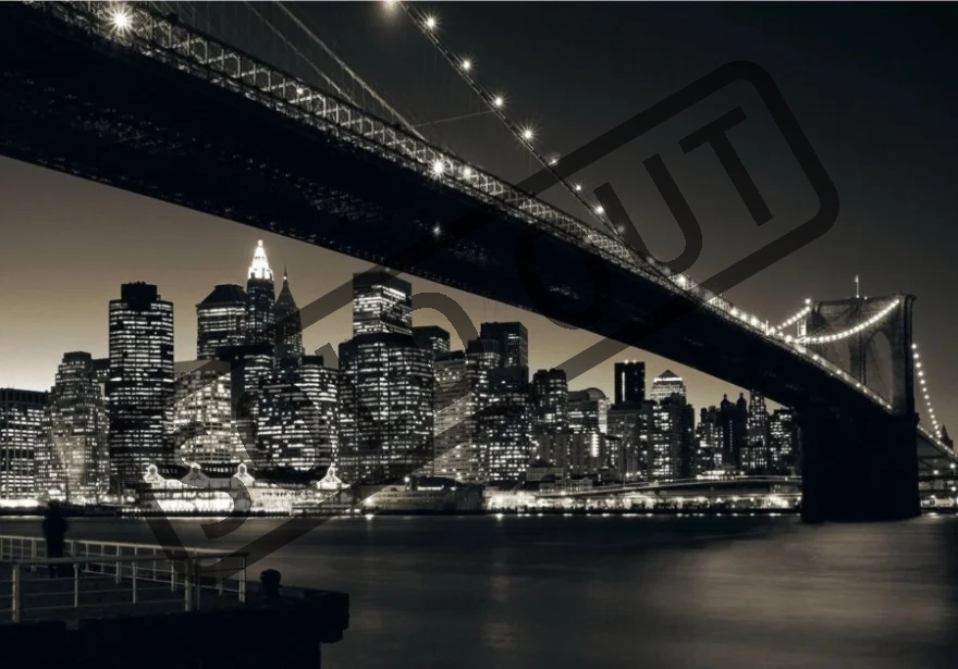 RAVENSBURGER Puzzle Manhattan a Brooklynský most 1000 dílků