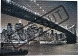 RAVENSBURGER Puzzle Manhattan a Brooklynský most 1000 dílků