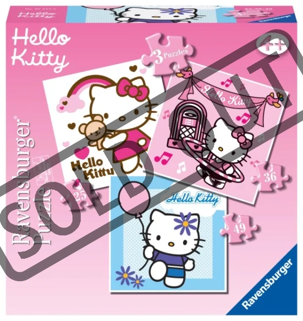 RAVENSBURGER Hello Kitty 3v1