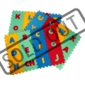 MALÝ GÉNIUS Pěnové puzzle Písmena (13,5x13,5), 8mm