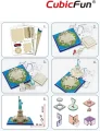CUBICFUN 3D puzzle Socha Svobody 39 dílků