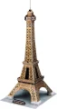 CUBICFUN 3D puzzle Eiffelova věž zlatá 39 dílků