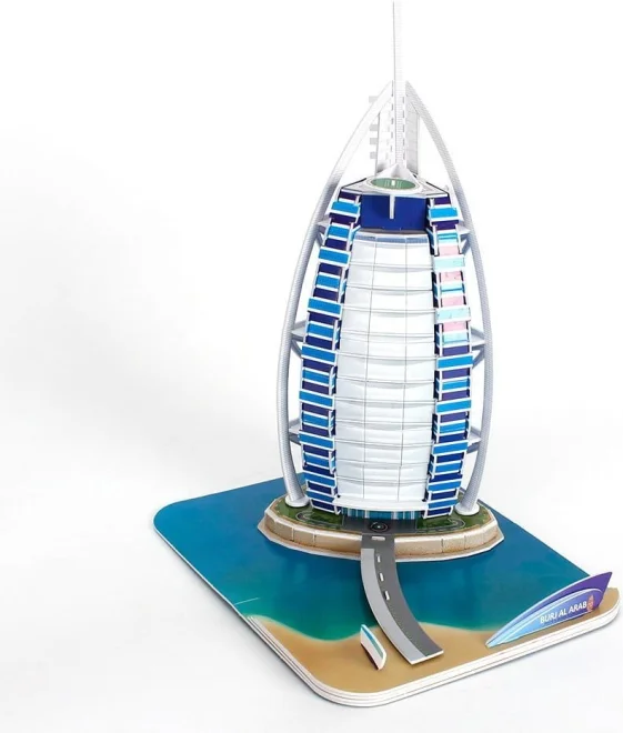 CUBICFUN 3D puzzle Burj al Arab 46 dílků