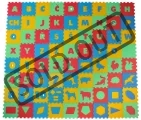 MALÝ GÉNIUS Pěnové puzzle Mix (13,5x13,5), 8mm (mix-4)