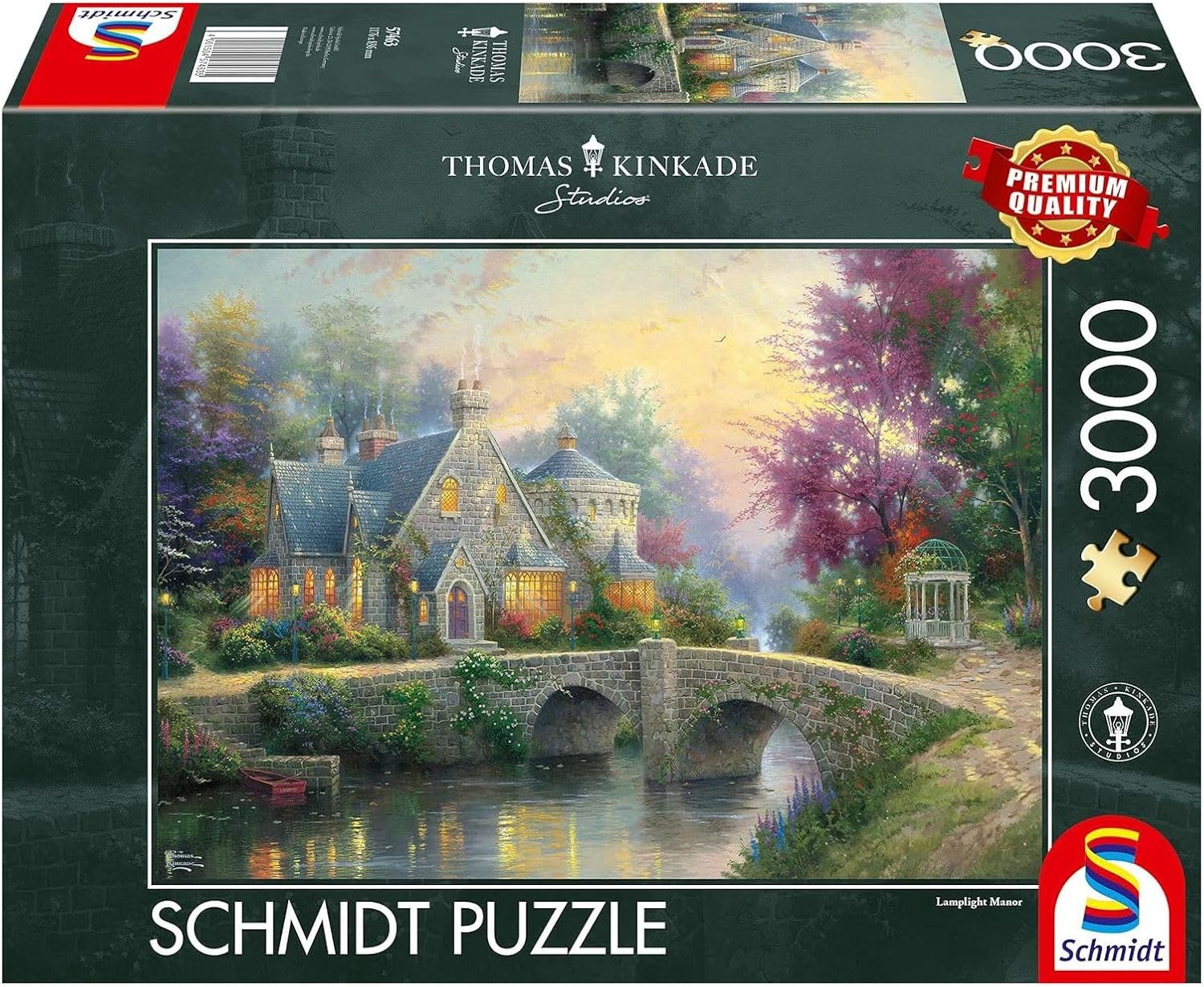 SCHMIDT Puzzle Večerní atmosféra 3000 dílků