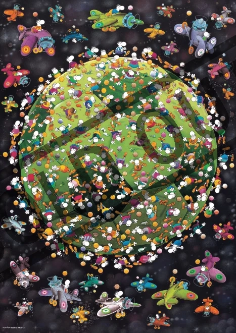 HEYE Puzzle Fotbal 1000 dílků