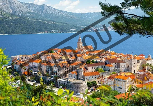 CASTORLAND Puzzle Korčula 3000 dílků