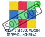 MALÝ GÉNIUS Pěnový koberec XL 9 silný 0+ (mix-4)