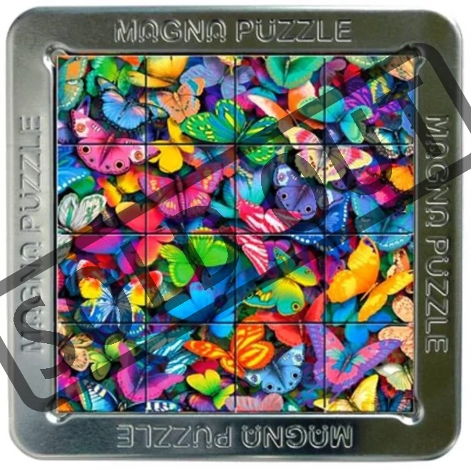PIATNIK Magna 3D puzzle: Motýli 16 dílků