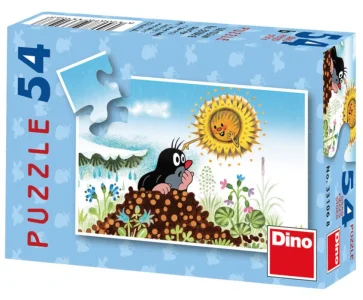 Puzzle Krtek - sluníčko 54 dílků