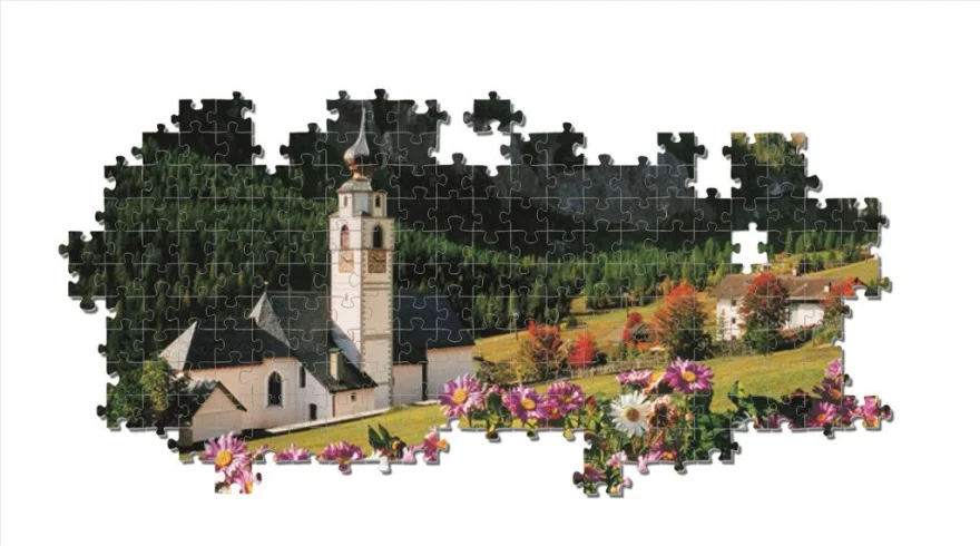 CLEMENTONI Puzzle Sellagruppe, Italské Dolomity 13200 dílků