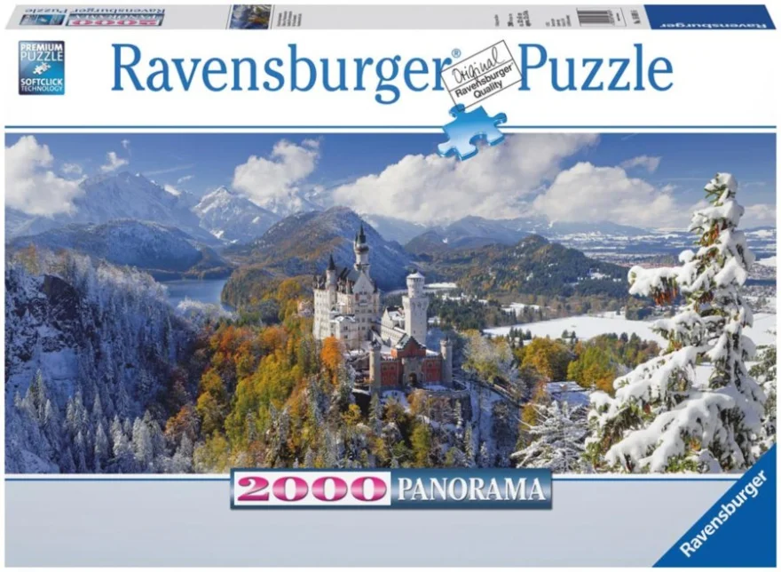 RAVENSBURGER Puzzle Zámek Neuschwanstein 2000 dílků