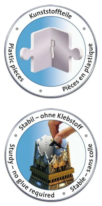 RAVENSBURGER 3D puzzle Eiffelova věž 216 dílků