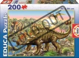 EDUCA Puzzle Dinosauři 200 dílků