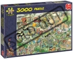 JUMBO Puzzle Návštěva farmy 3000 dílků
