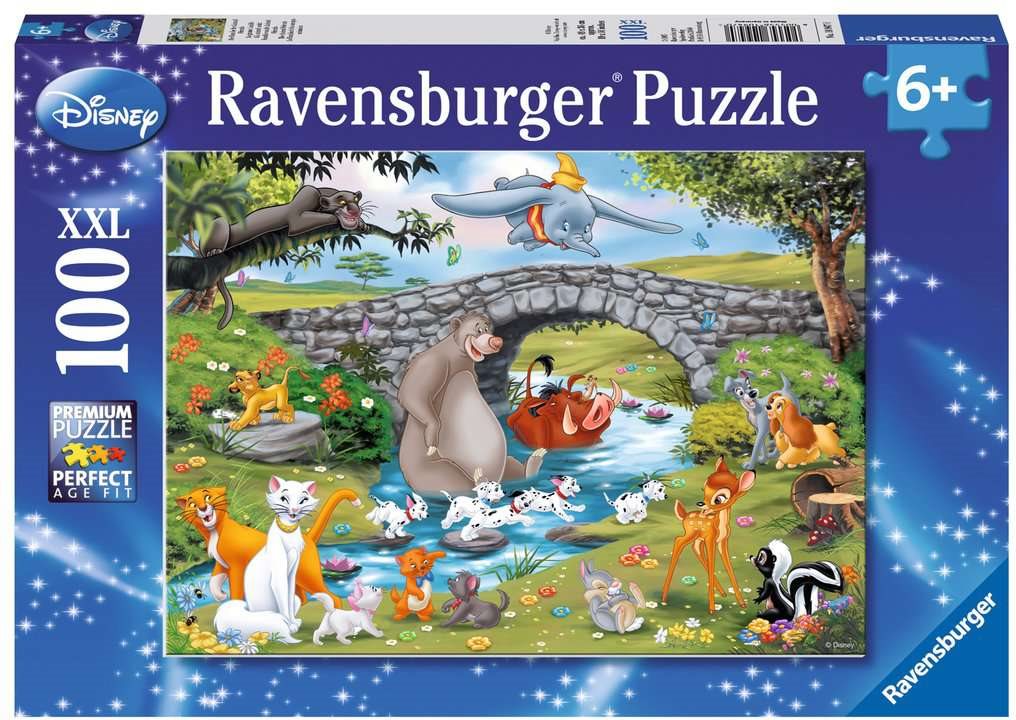 RAVENSBURGER Puzzle Zvířecí kamarádi XXL 100 dílků