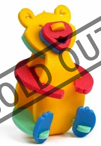 MALÝ GÉNIUS 3D puzzle Medvídek 9 dílků
