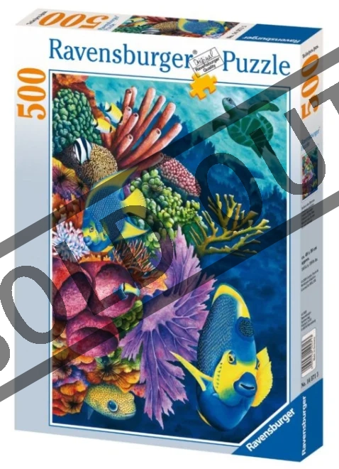 RAVENSBURGER Puzzle Barvy moře 500 dílků