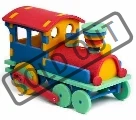 MALÝ GÉNIUS 3D puzzle Mašinka 47 dílků