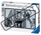 RAVENSBURGER Puzzle Dominanty New Yorku 3x500 dílků