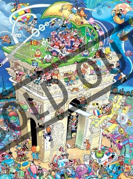HEYE Puzzle Vítězný oblouk 1500 dílků